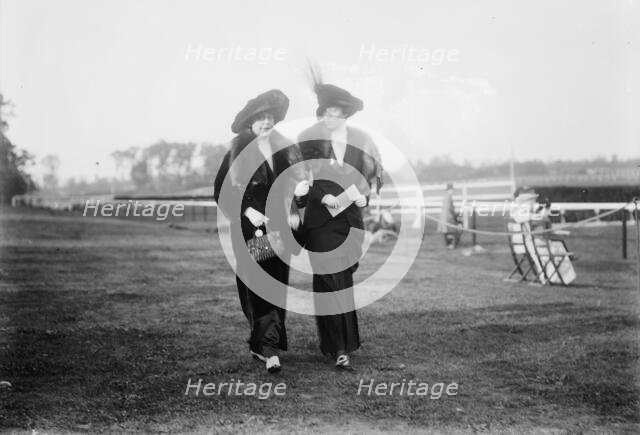 Mrs. Seligman, Mrs. M. Schiff, between c1910 and c1915. Creator: Bain News Service.