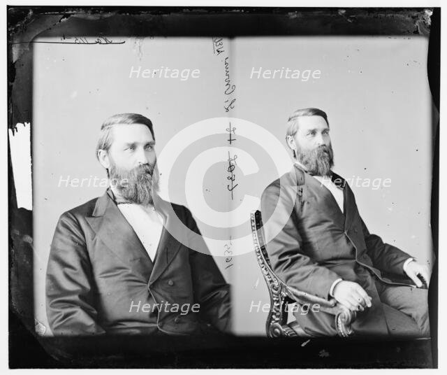 Lorenzo Crounse of Nebraska, 1865-1880.  Creator: Unknown.