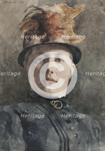 Possibly Wilhelmina (Mina) Carlson (1857-1943), nee Bredberg, artist. Creator: Carl Axel Hedelin.