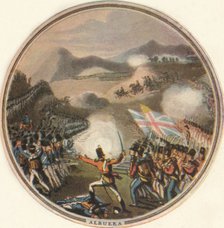 'Battle of Albuera', 1815, (1910). Artist: Edward Orme.