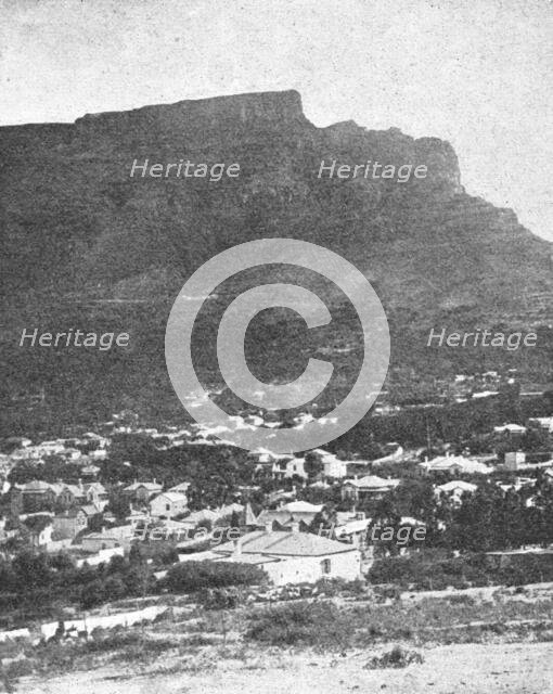 ''Montagne de la Table; Afrique Australe', 1914. Creator: Unknown.