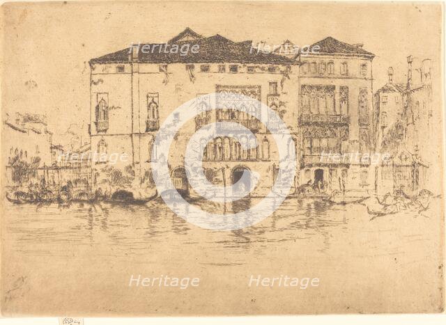 The Palaces, 1880. Creator: James Abbott McNeill Whistler.