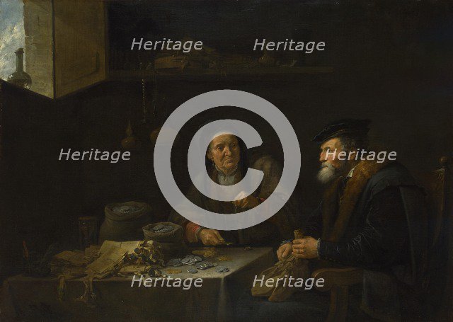 The Parable of the Rich Fool, 1648. Artist: Teniers, David, the Younger (1610-1690)