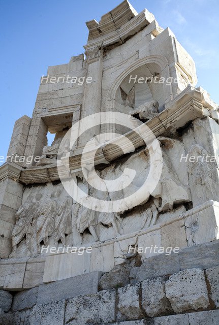 The Monument of Philopappos, Athens, Greece. Artist: Samuel Magal