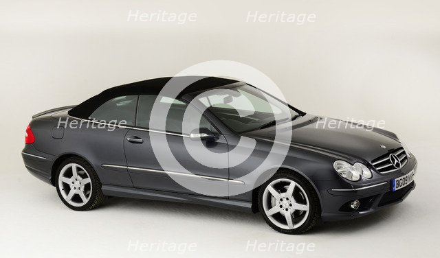 2009 Mercedes Benz CLK Cabriolet  Artist: Unknown.