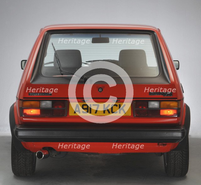 1983 Volkswagen Golf Gti mk1. Artist: Unknown.