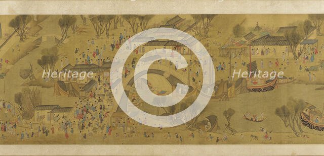 Spring Festival on the River, Qing dynasty, 18th century. Creator: Unknown.