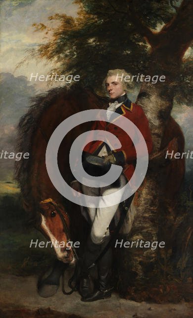 Captain George K. H. Coussmaker (1759-1801), 1782. Creator: Sir Joshua Reynolds.
