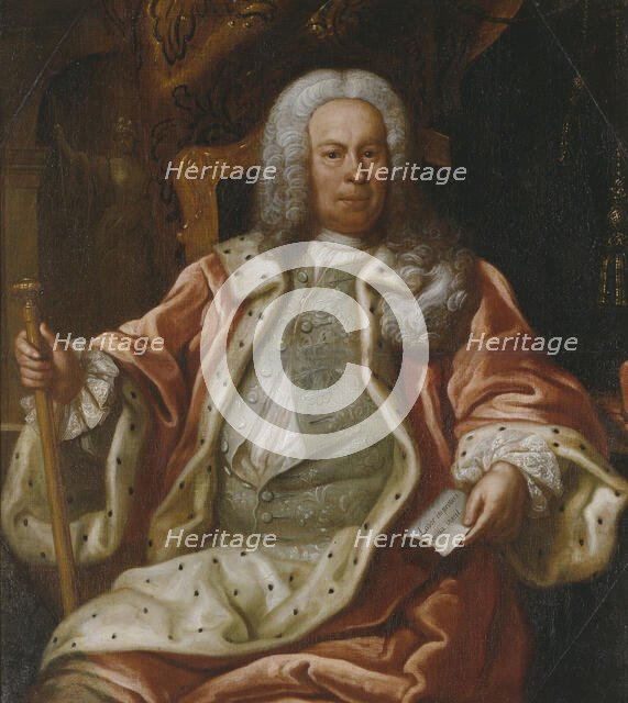 Samuel Åkerhielm af Margretelund d.y., 1684-1768, 18th century. Creator: Lorens Pasch the Elder.