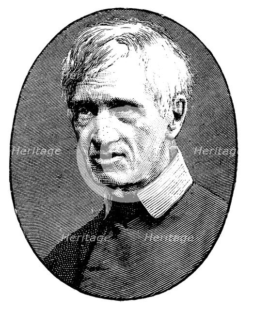John Henry Newman in old age, British scholar and theologian, 1879. Creator: Unknown.