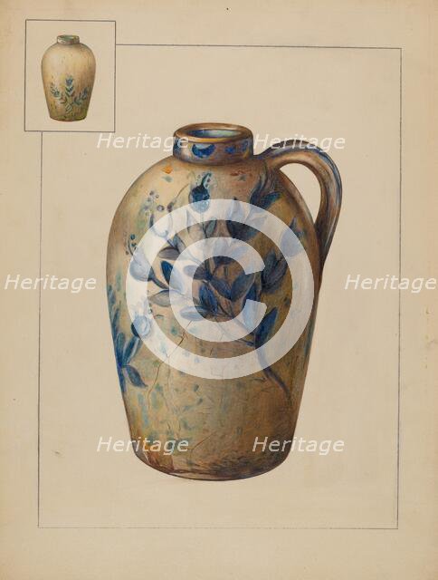 Jug, c. 1936. Creator: Anna Aloisi.