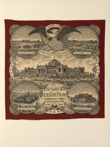 Handkerchief, Düsseldorf, c. 1876. Creator: Cramer, A & C.