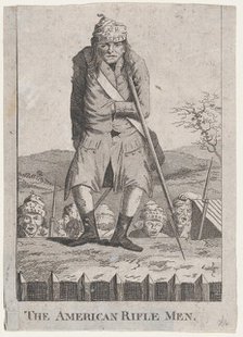 The American Rifle Men, 1776., 1776. Creator: Anon.