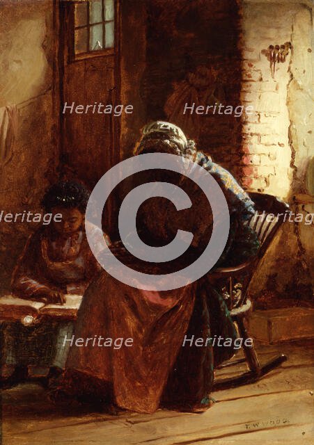 Sunday Morning, ca. 1877. Creator: Thomas Waterman Wood.