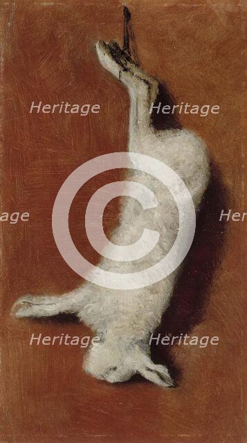 Dead Hare, Study, 1873. Creator: Albert Edelfelt.