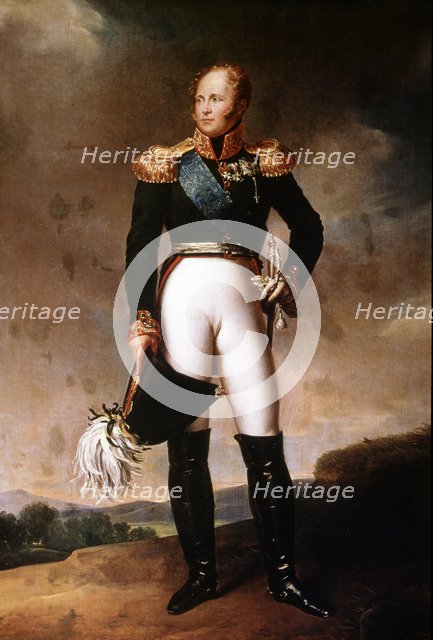 Alexander I, Tsar of Russia (1777-1825).