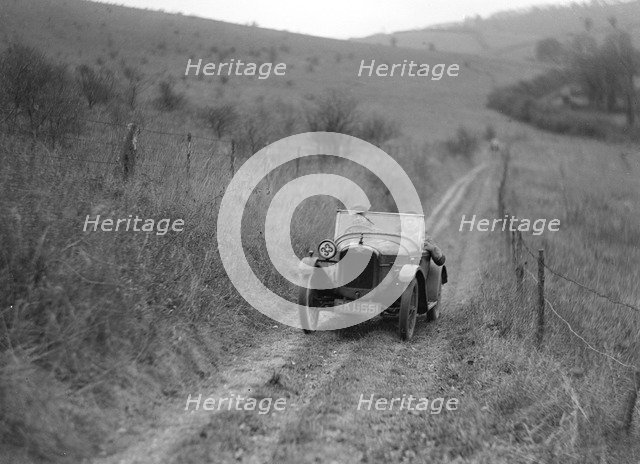 Austin Special of H Murrel competing in the Inter-Varsity Trial, November 1931. Artist: Bill Brunell.