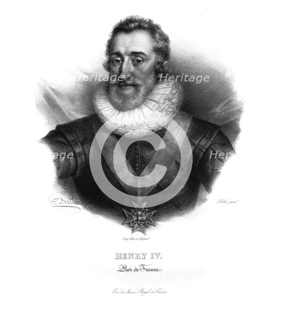 King Henry IV of France, (c1820s). Artist: Zéphirin Félix Jean Marius Belliard.