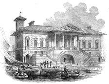 The new Custom House, Ipswich, 1845. Creator: Unknown.