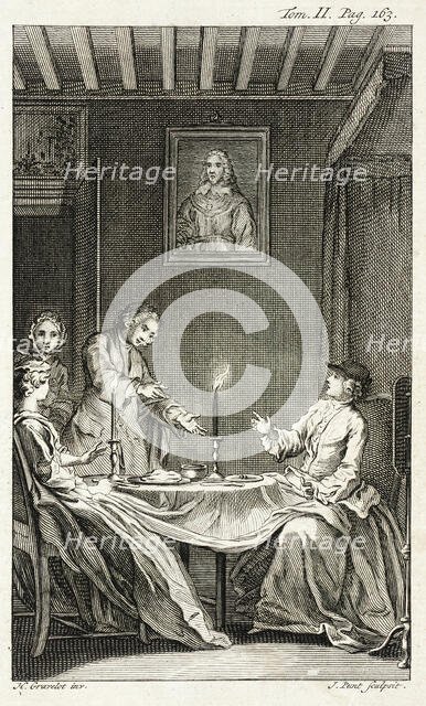 Illustration from Tom Jones, published 1750. Creator: Jan Punt.