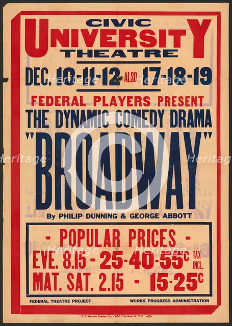 Broadway, Syracuse, 1936. Creator: Unknown.