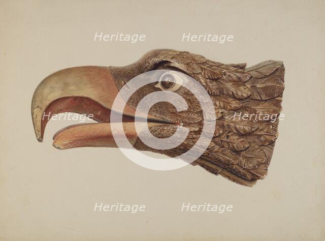 Eagle, 1935/1942. Creator: Jerome Hoxie.