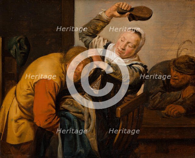 The Five Senses: Touch. Creator: Jan Miense Molenaer.