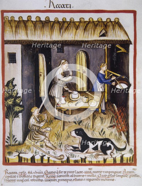 White cheese, 14th century.  Creator: Unknown.