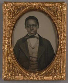 Portrait of a Young Man, about 1857-1858. Creator: Unknown.