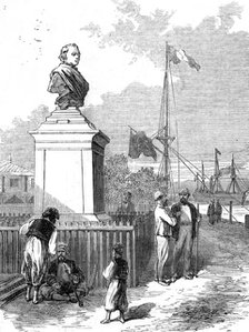 Monument to Lieutenant Waghorn at Suez, 1872. Creator: Unknown.