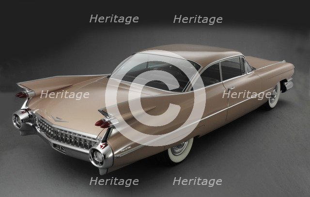 1959 Cadillac Coupe De Ville Artist: Unknown.