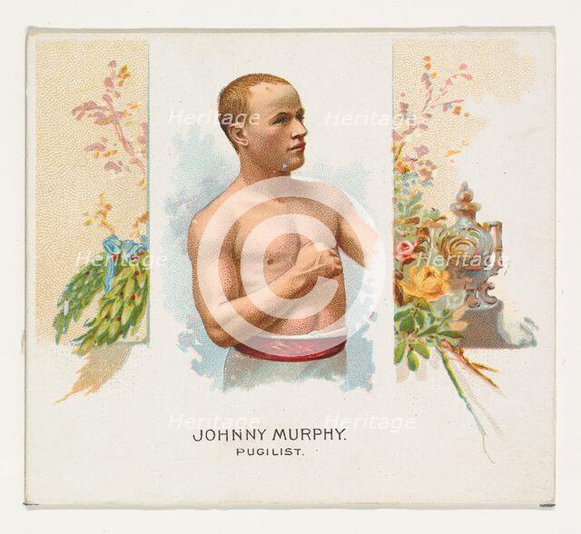 Johnny Murphy, Pugilist, from World's Champions, Second Series (N43) for Allen & Ginter Ci..., 1888. Creator: Allen & Ginter.