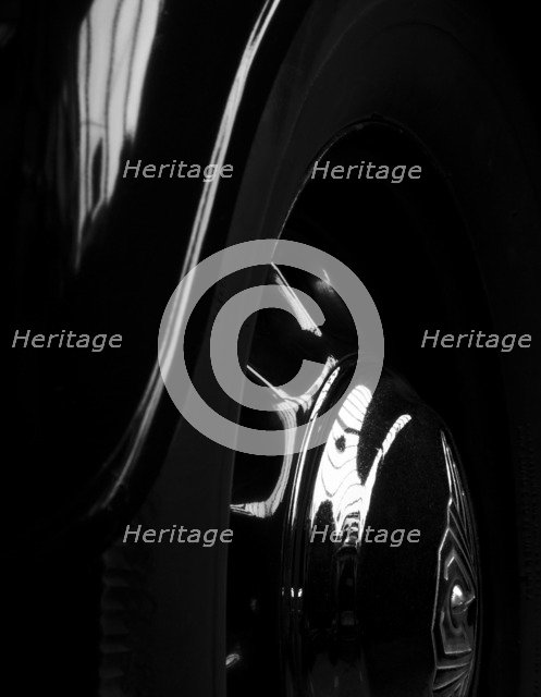 Car wheel, c1980-c2017. Artist: Historic England Staff Photographer.