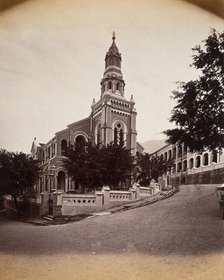 Hong Kong: the Union Chapel, c1873. Creator: William Pryor Floyd.