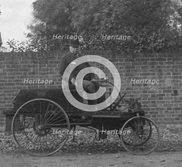 John Henry Knight on Knight 1895. Creator: Unknown.