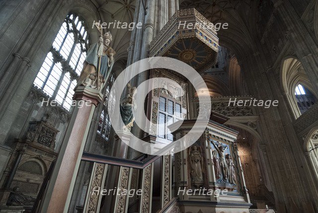 UK, Canterbury, Canterbury Cathedral, 2009. Creator: Ethel Davies.