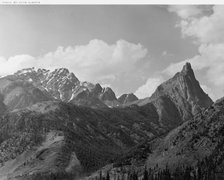 Mt. Edith, Alberta, between 1900 and 1906. Creator: Unknown.
