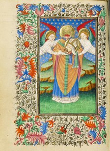 Saint Denis Holding His Head; Book of Hours, about 1430-1440. Creator: Fastolf Master.