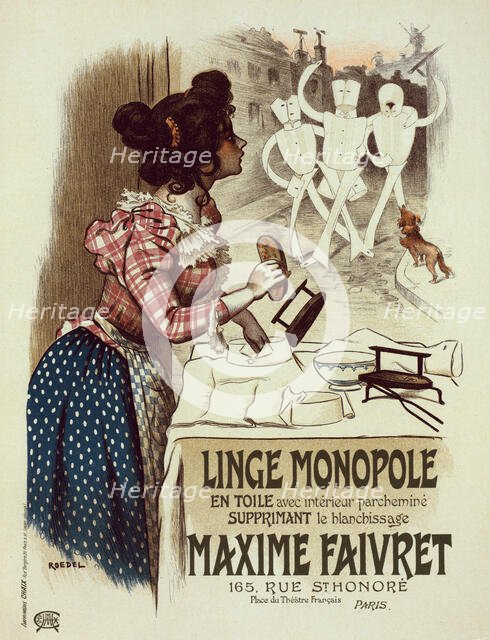 Linge monopolies, 1897. Creator: Roedel, Auguste (1859-1900).