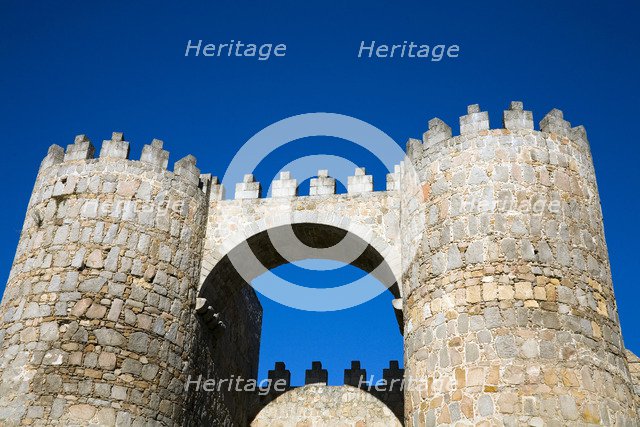 Alcazar Gate, Avila, Spain, 2007. Artist: Samuel Magal