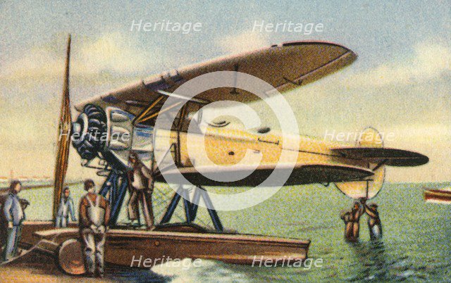 Focke-Wulf W 4 floatplane, 1920s, (1932). Creator: Unknown.