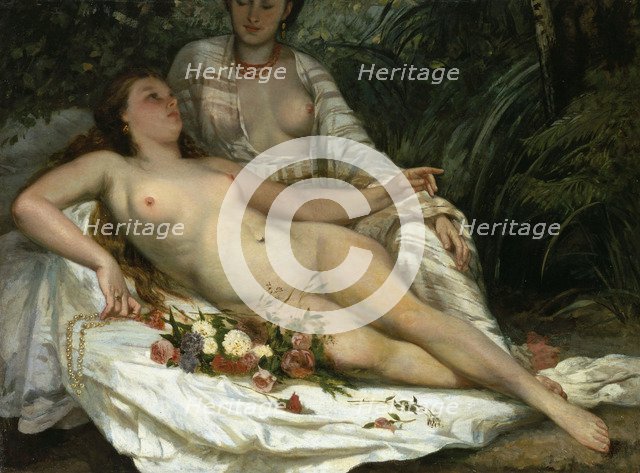 The Bathers (Les Baigneuses), 1858.