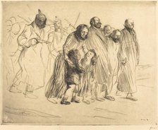 The Notables (small plate), 1915. Creator: Jean Louis Forain.