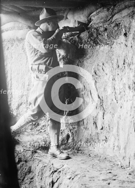 American University Training Camp - Misc. Views, 1917. Creator: Harris & Ewing.