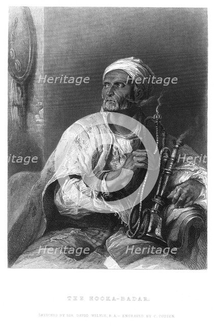 'The Hooka-Badar', c1820-1850.Artist: C Cousen