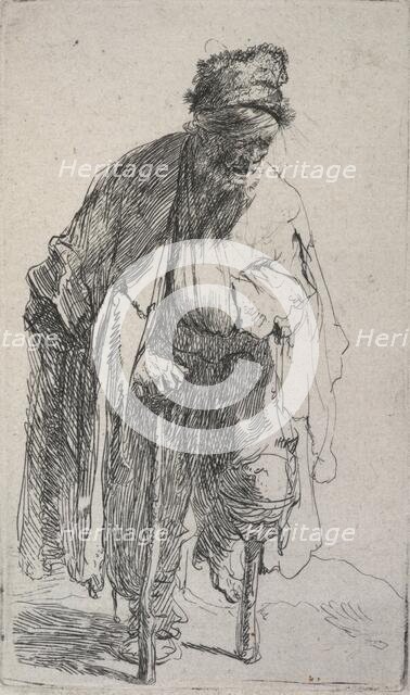 Beggar with a wooden leg, c.1630. Creator: Rembrandt Harmensz van Rijn.