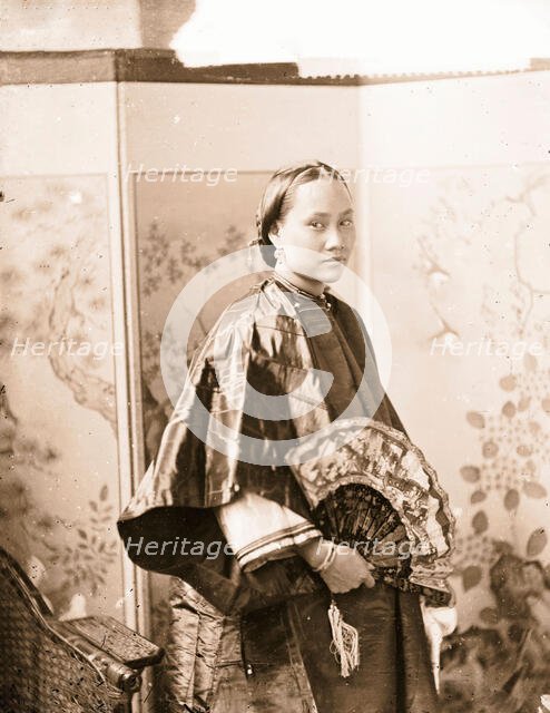 Canton, Kwangtung (Guangdong) province, China: a young woman, 1869. Creator: John Thomson.