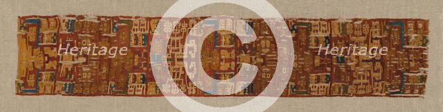 Fragment, Peru, 200 B.C.-600 A.D.. Creator: Unknown.