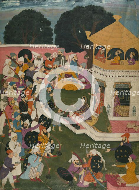 A Festive Gathering, c1163 AH/AD 1750. Creator: Unknown.
