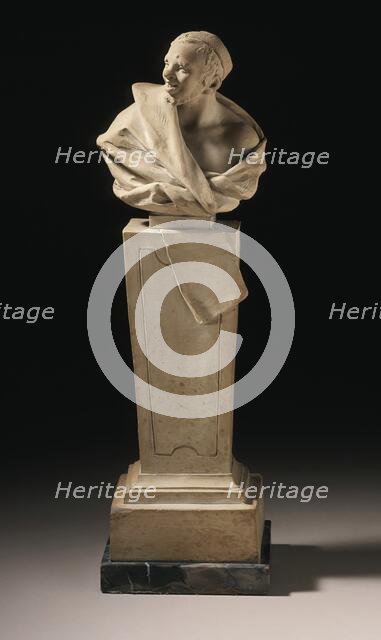 Democritus, the Laughing Philosopher, between c.1750 and c.1757. Creator: Johann Christoph Ludwig Lücke.